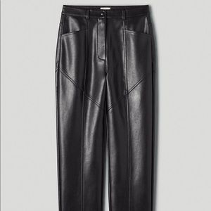 Aritzia Melina Rebel Vegan Leather Pants